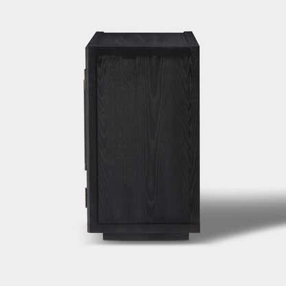 Alvar Arched 63″ Oak Media Console(Set of 2)