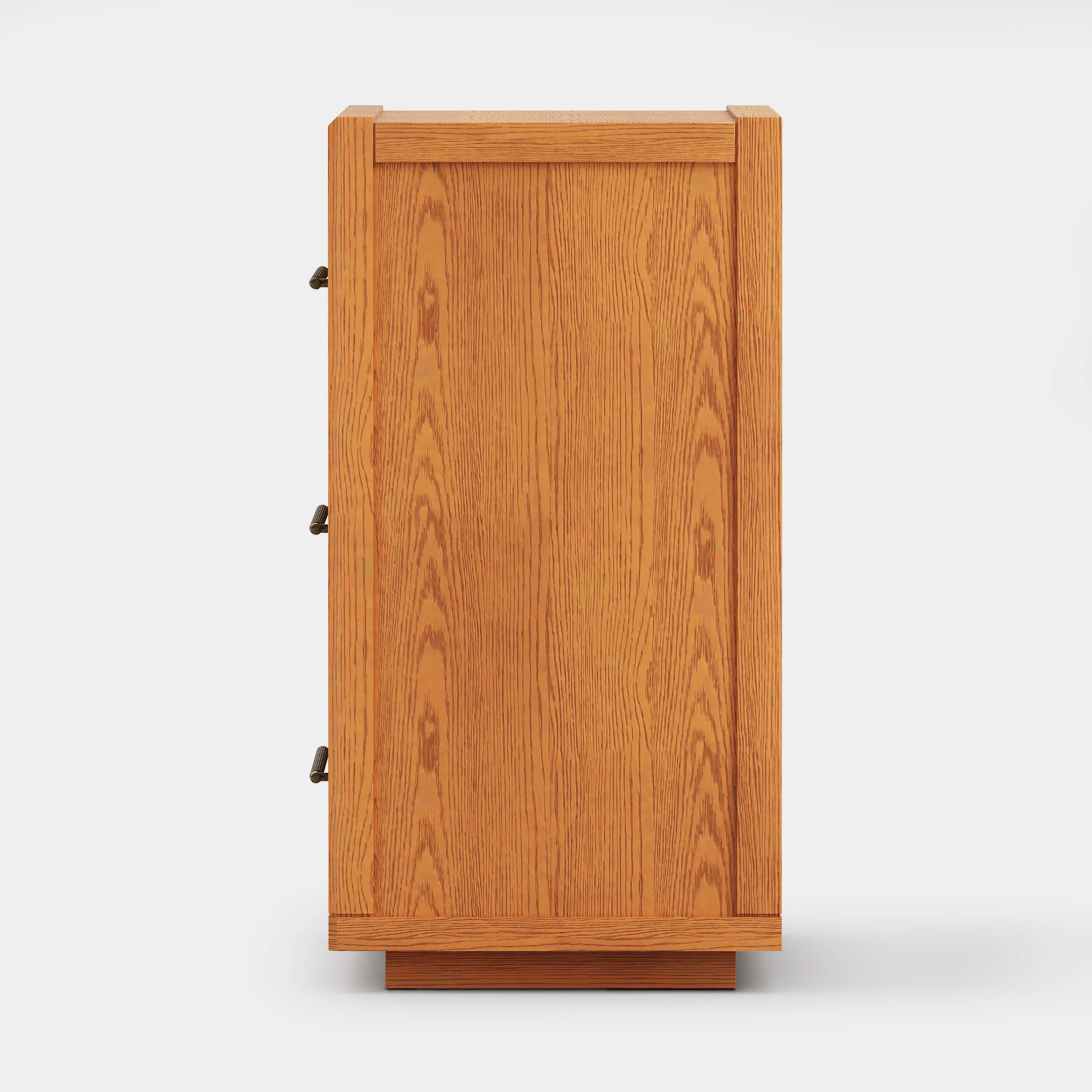 Alvar Arched 126″ Oak Modular Media Console(Set of 4)