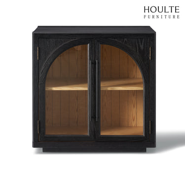 Alvar Arched 126″ Oak Media Console(Set of 4)
