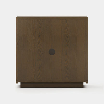 Alvar Arched 121″ Oak Media Console(Set of 4)