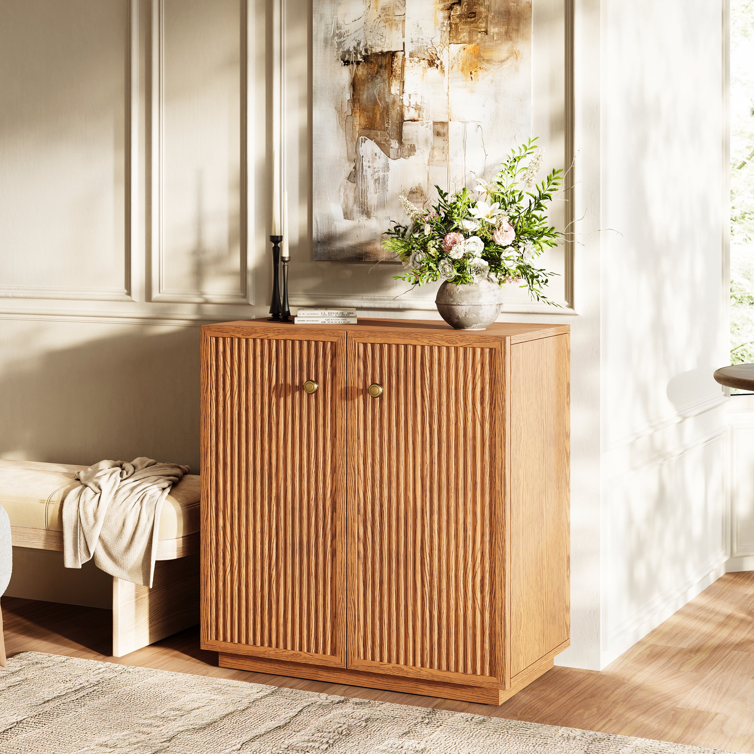 Avery Oak Cabinet 30"W