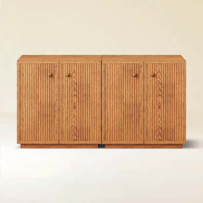 Avery Oak Cabinet 60"W (Set of 2)
