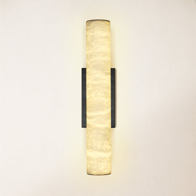 Sylvia Palladian Alabaster Wall Sconce 50cm H