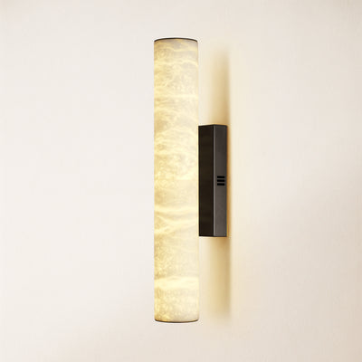 Sylvia Palladian Alabaster Wall Sconce 50cm H