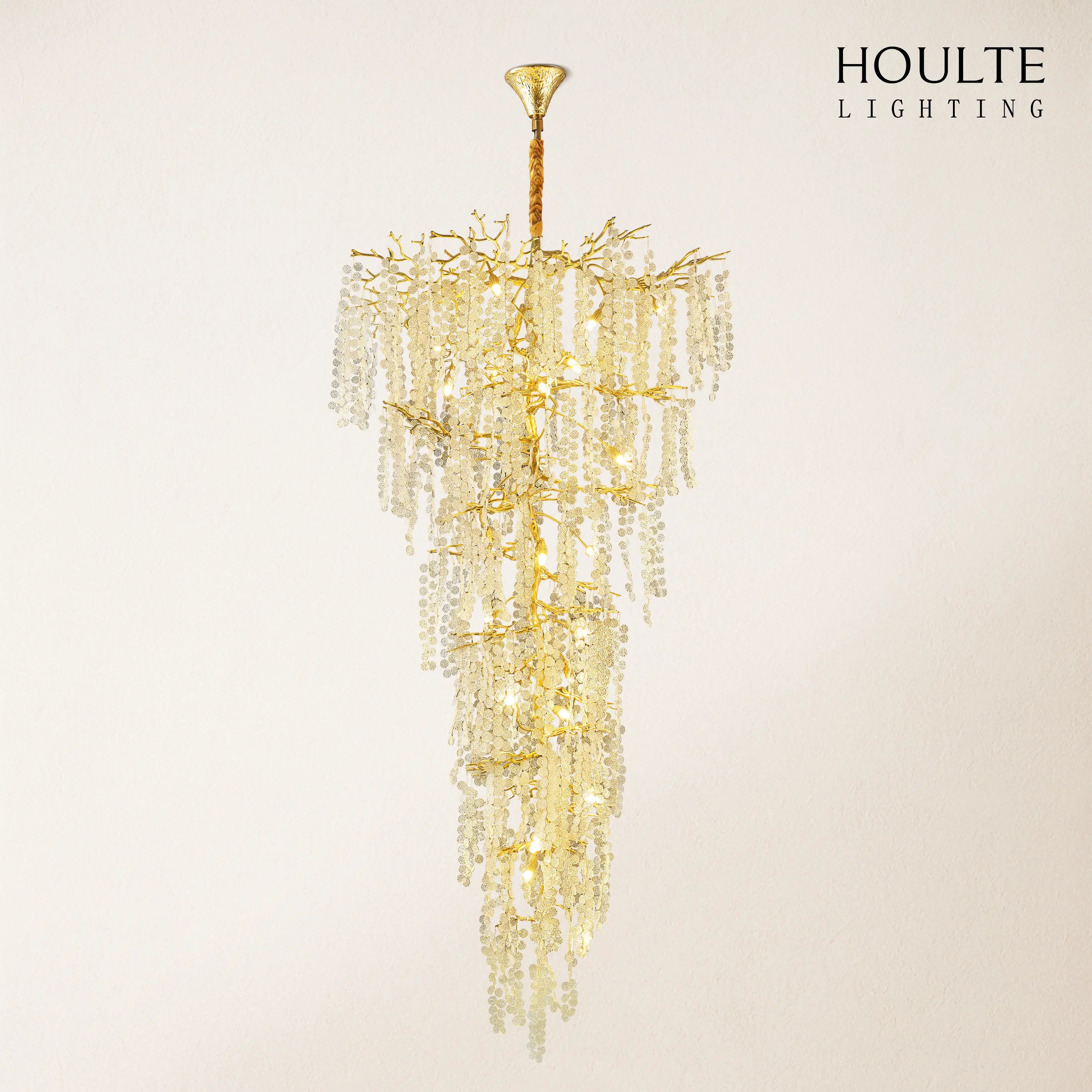 Shiro Noda Crystal Tree Branch Chandelier 95"