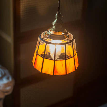 Karys Stained Glass Pendant Light