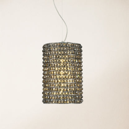 Stellar Beads Pendant Lights Smoke Clear 30cm