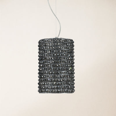 Stellar Beads Pendant Lights Smoke Clear 12"