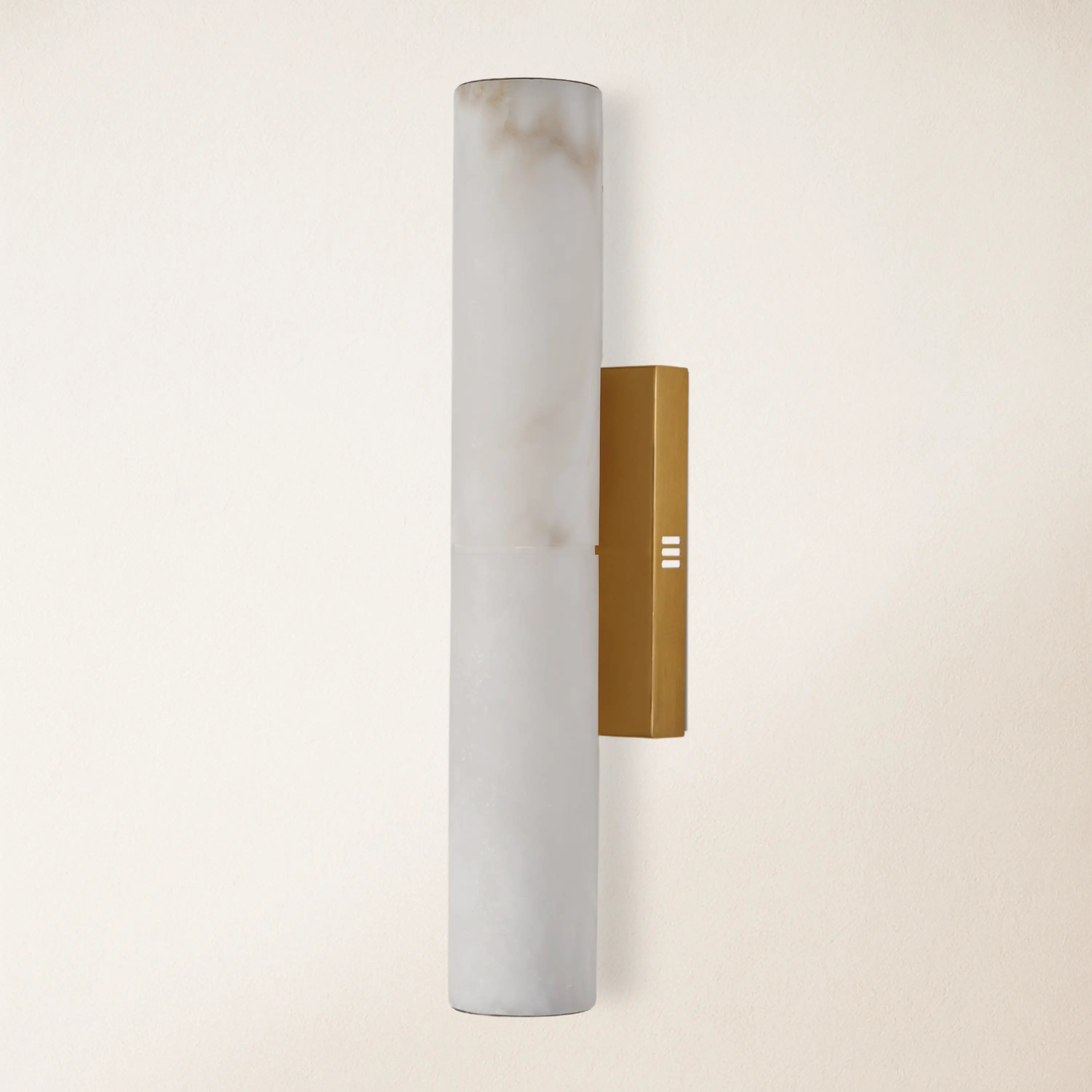 Sylvia Palladian Alabaster Wall Sconce 50cm H