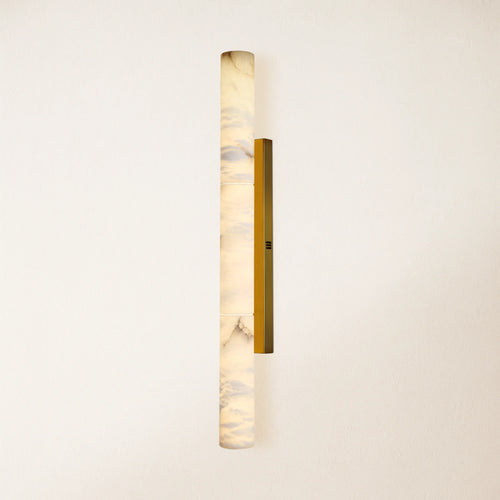 Sylvia Palladian Alabaster Wall Sconce 91cm H