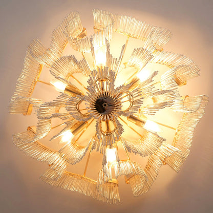 Teresa Cadena Chain Tassel Flush Mount 80cm W