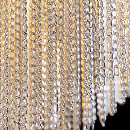 Teresa Cadena Chain Tassel Flush Mount 60cm W