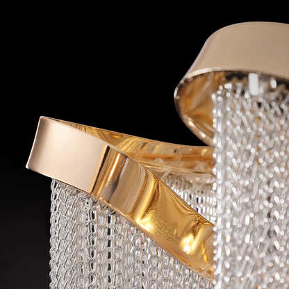 Teresa Cadena Chain Tassel Flush Mount 60cm W