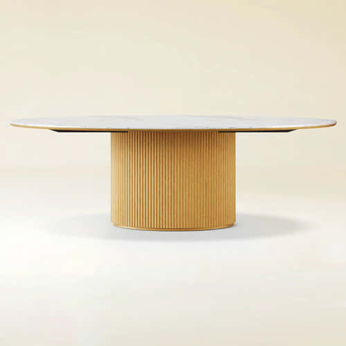 Marley Sintered Stone Dining Table 213cm