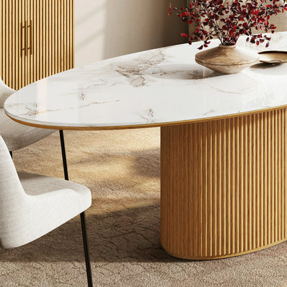 Marley Sintered Stone Dining Table 235cm