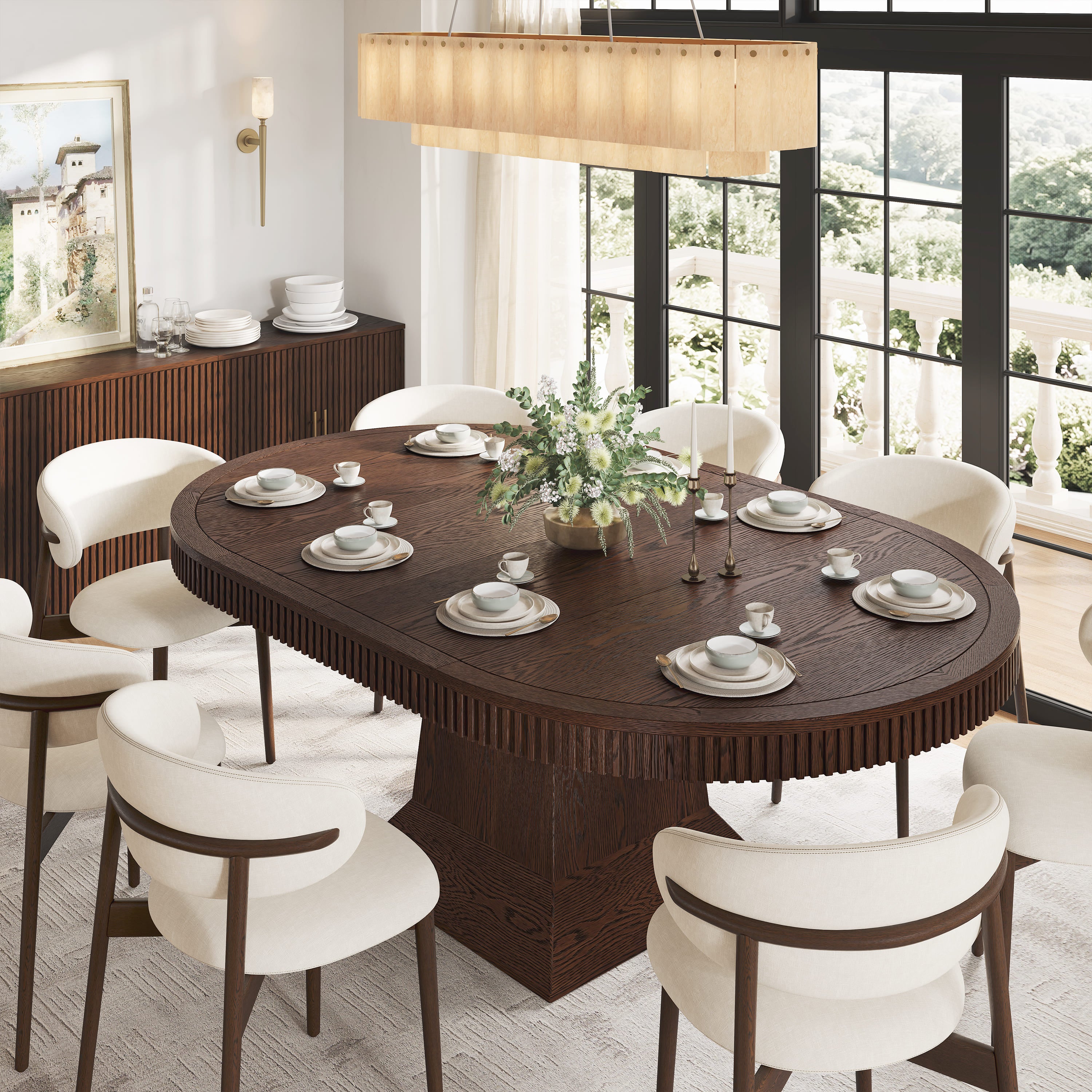 Ansel Dining Table 137cm To 217cm