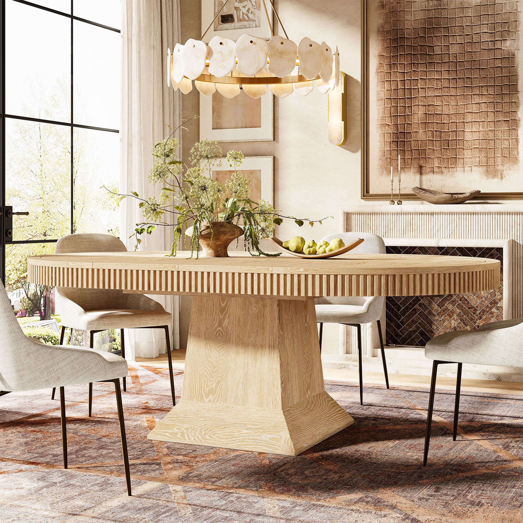 Ansel Dining Table 137cm To 217cm