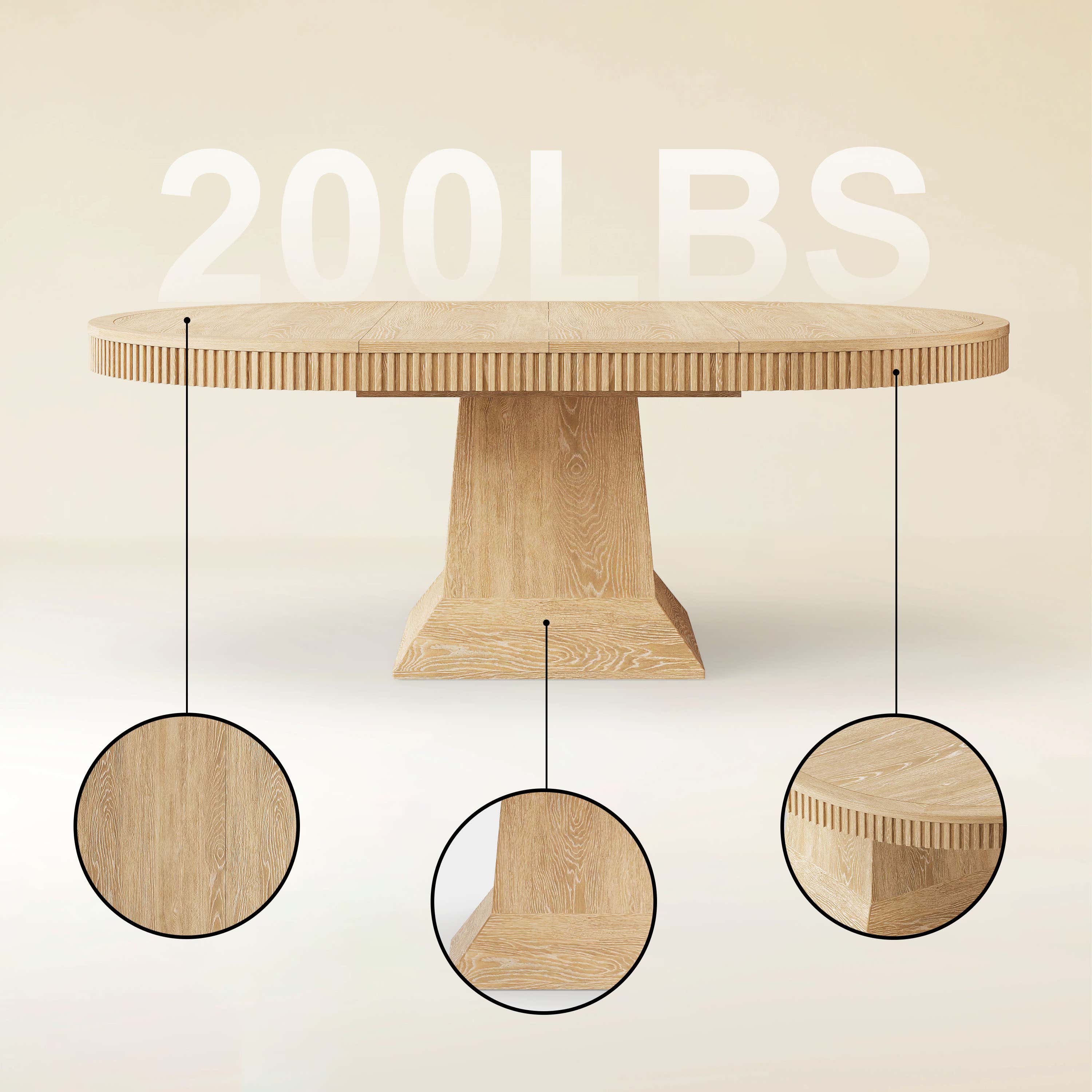 Ansel Dining Table Set for 4-8