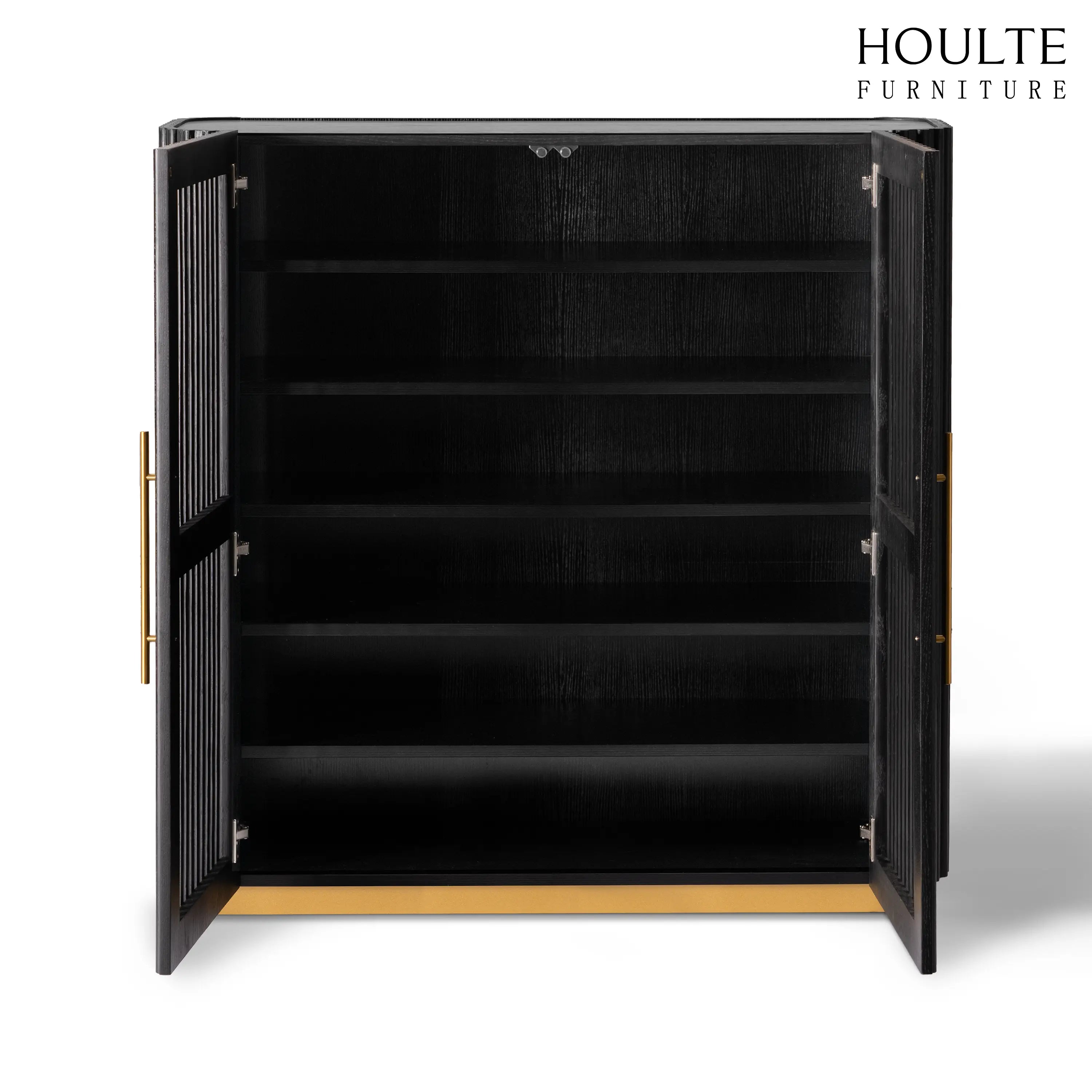 Holton 47"H Oak Storage Cabinet