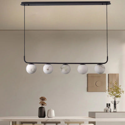 Betrica Alabaster Linear Chandelier