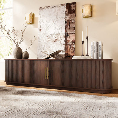 Sledin Sliding Door Media Console 84"W