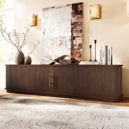 Sledin Sliding Door Media Console 55"W