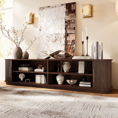 Sledin Sliding Door Media Console 84"W