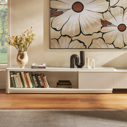 Celia Oak Media Console 71"