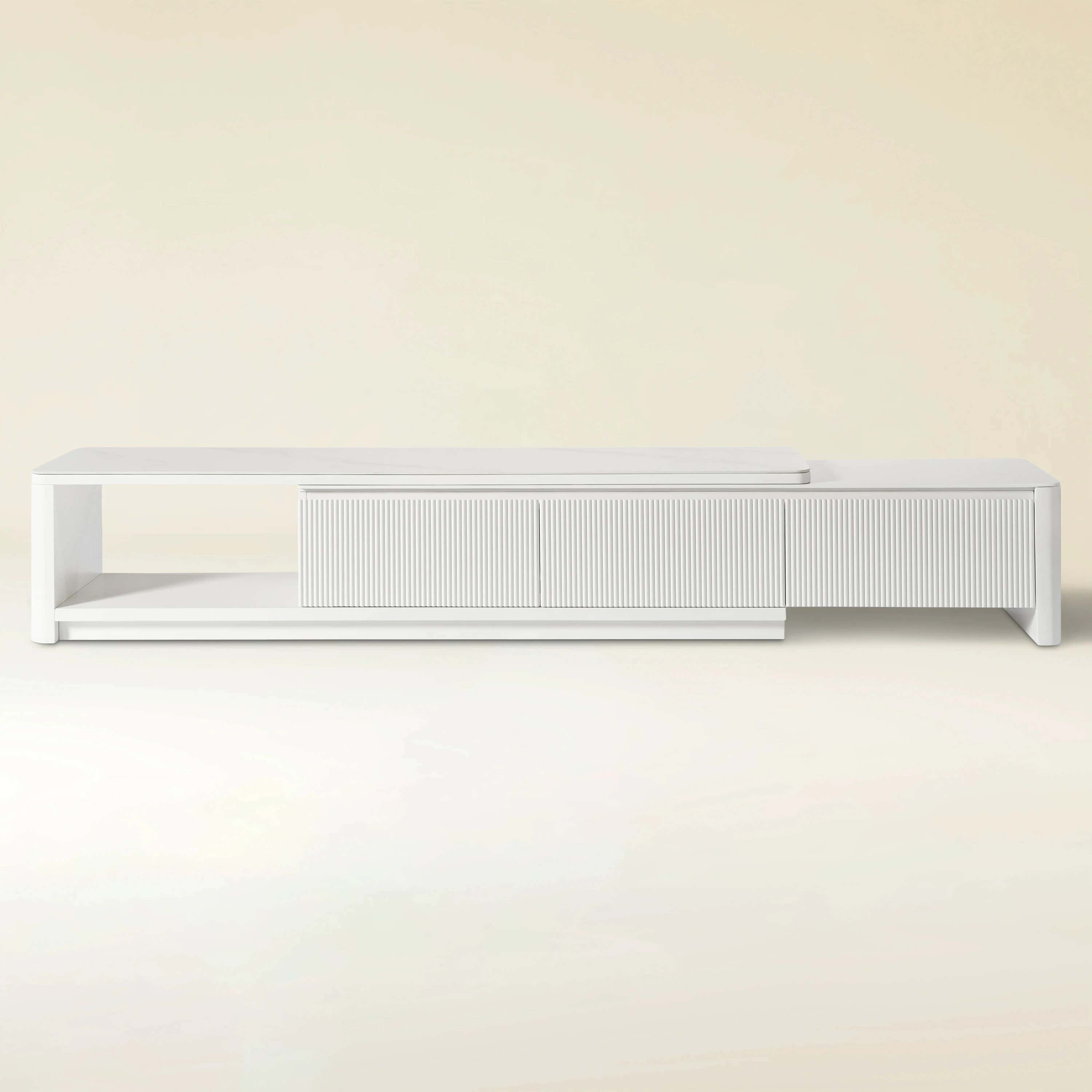 Celia Burnt Stone Media Console 71"