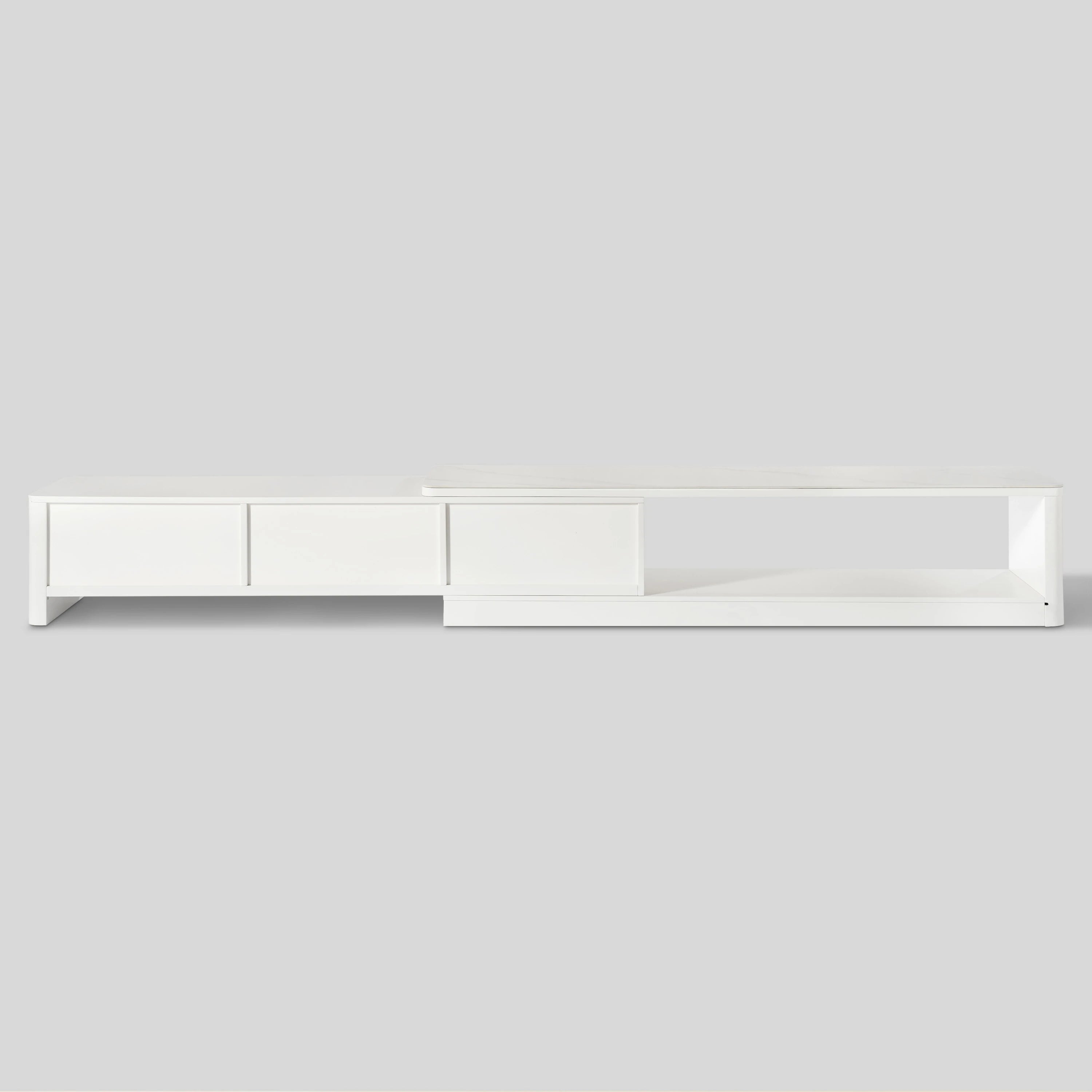 Celia Oak Media Console 71"