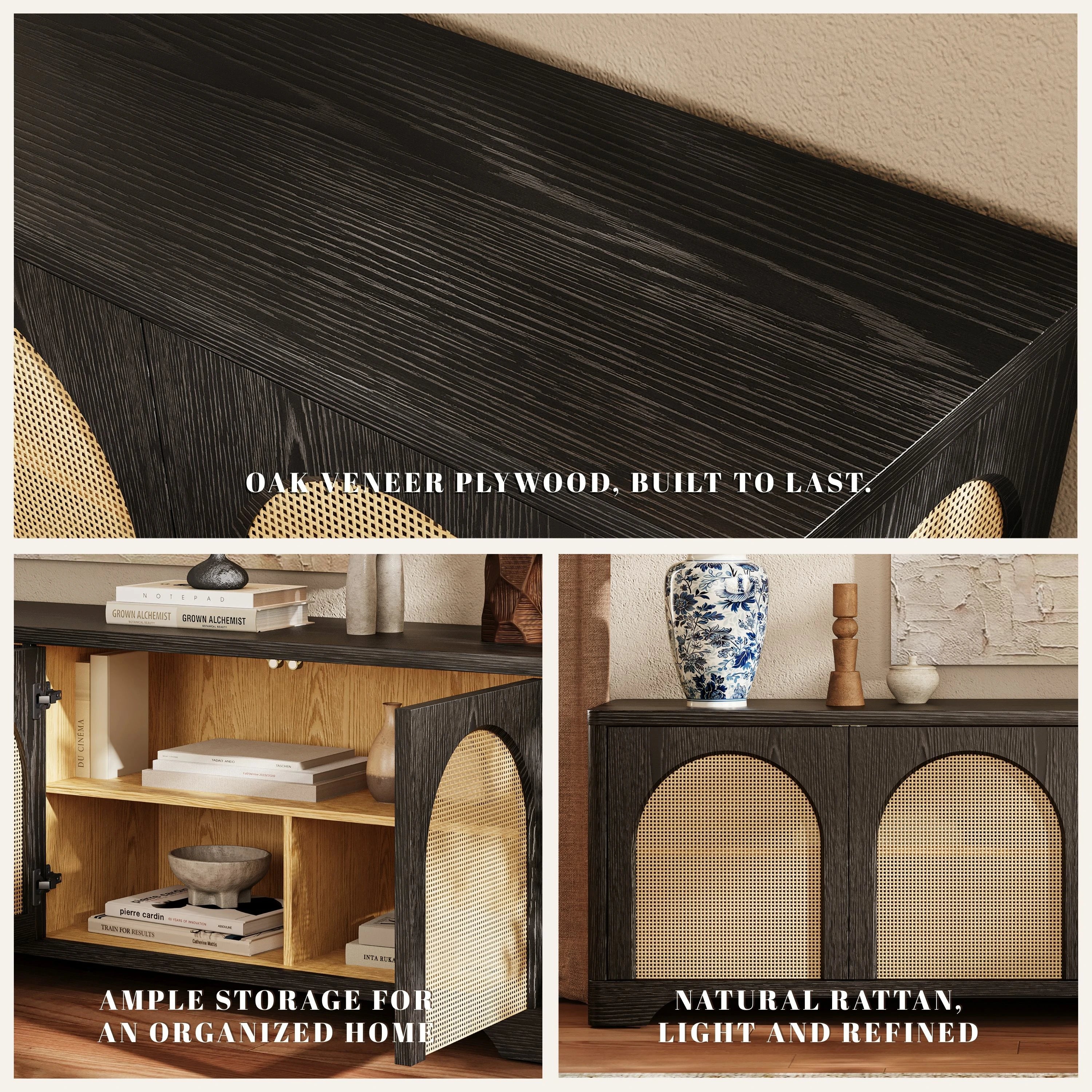 Cory OAK 80" Media Console