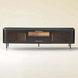 Ewan Oak Media Console 80