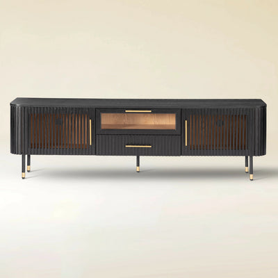 Ewan Oak Media Console 80"W
