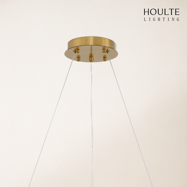 Vetro Prism Crystal Round Chandelier 31.5"D