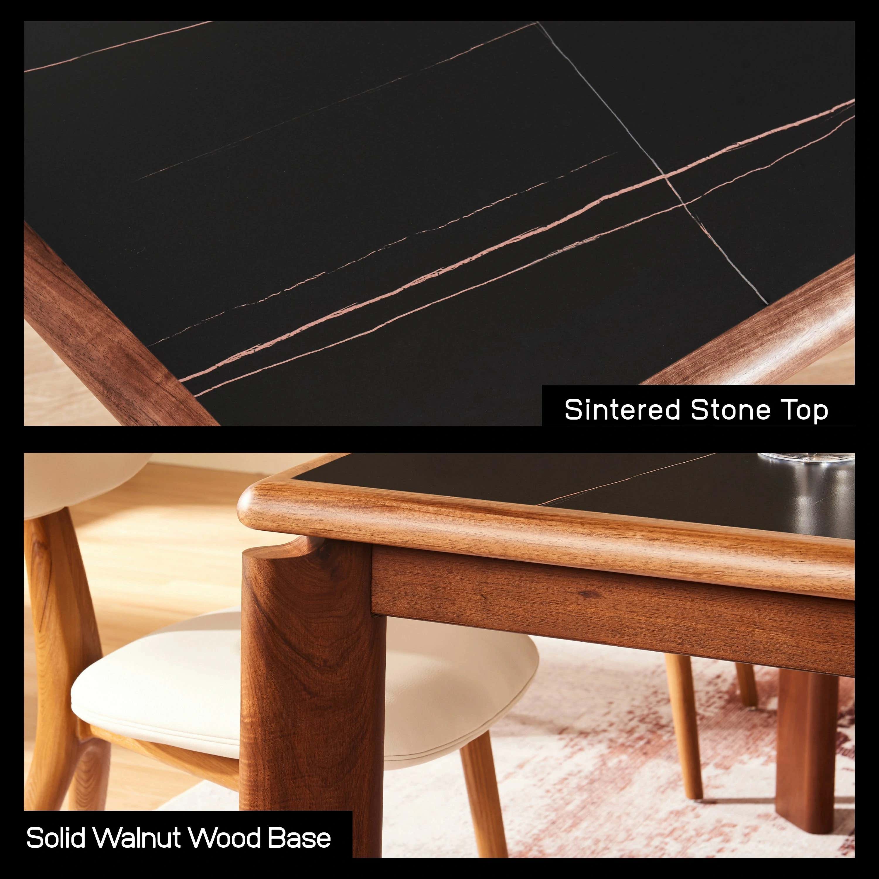 Virel Sintered Stone Dining Table 63"