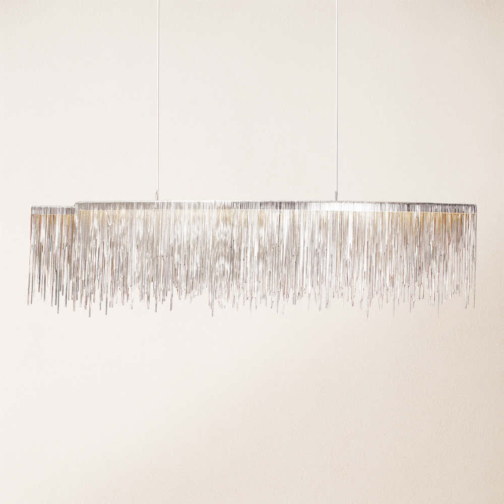 Teresa Cadena Metal Tassel Dining Room Light 120 cm W