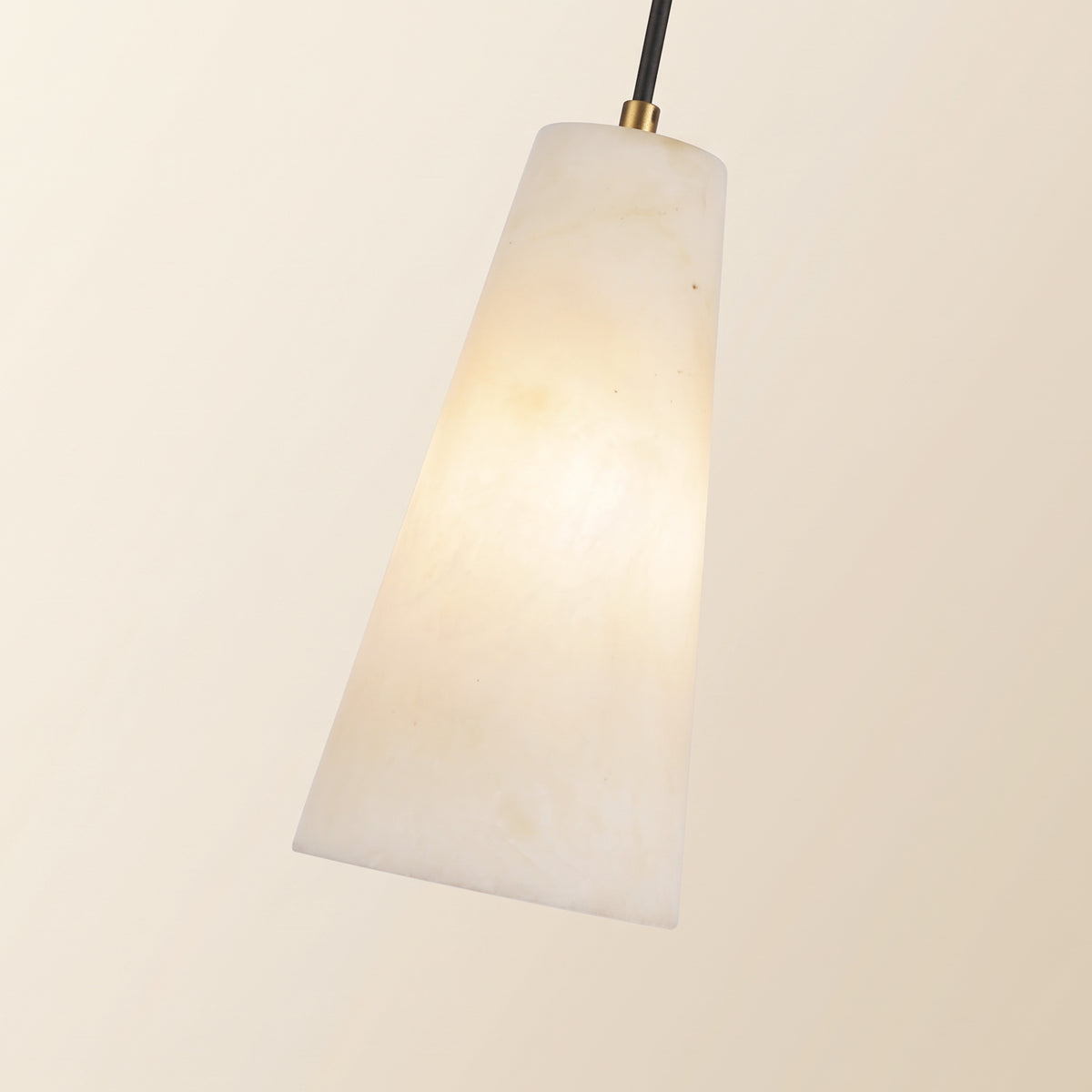 Capus Conical Resin Pendant 9''H