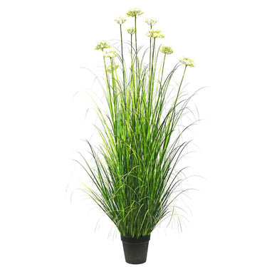 Artificial 8-Head Chrysanthemum Spray 12cm H