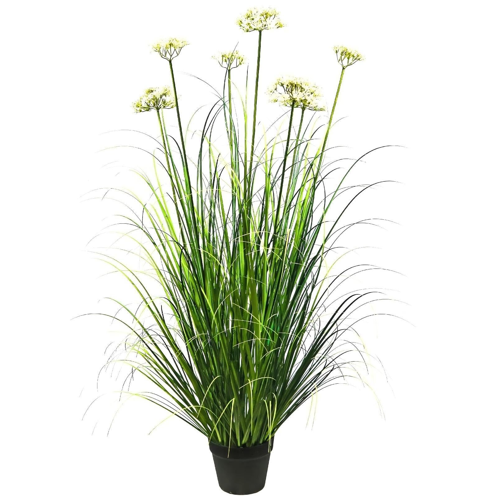 Artificial 8-Head Chrysanthemum Spray 12cm H
