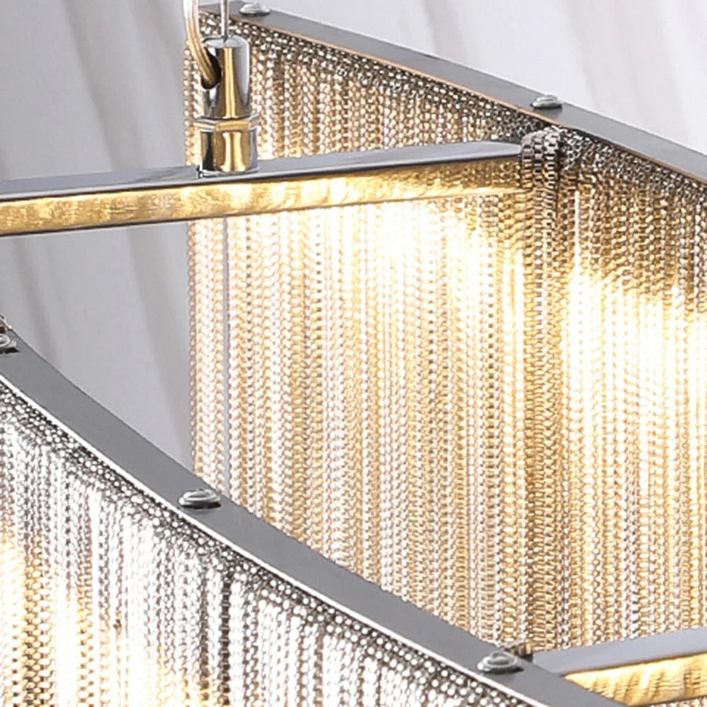 Teresa Cadena Steel Tassel Modern Chandelier 80 cm W