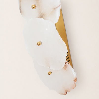 Arscelia Alabaster Linear Wall Sconce