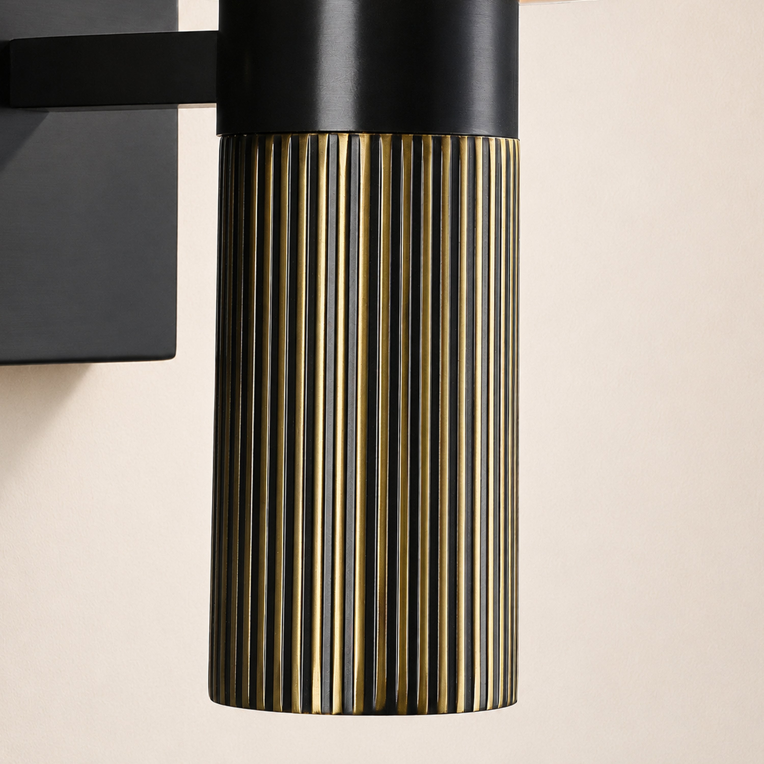 Xelora Alabaster Torch Wall Sconce
