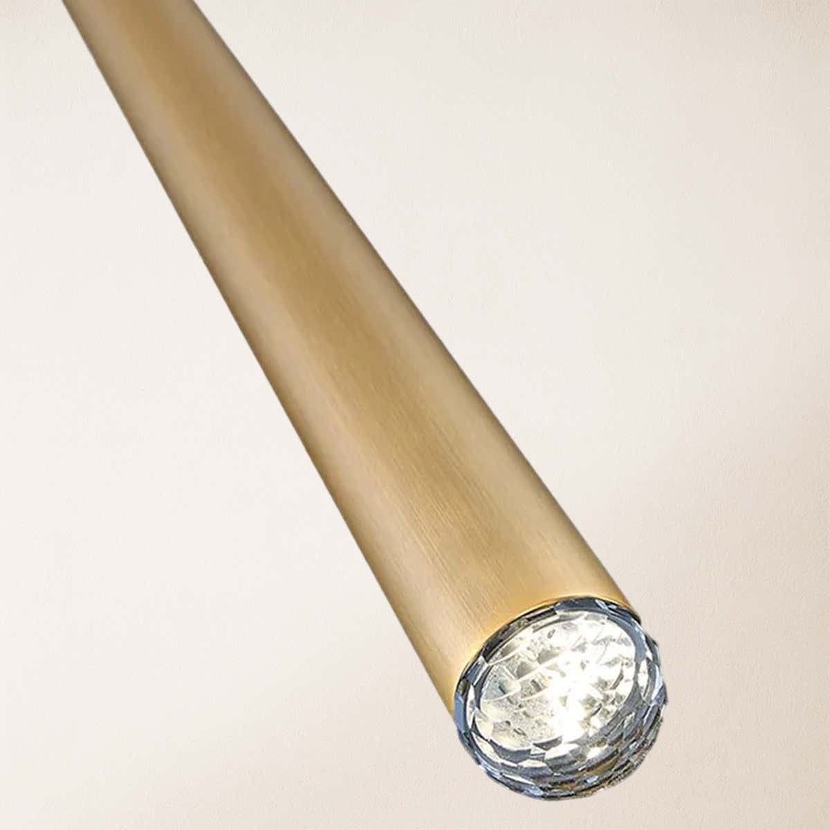 Anthropology Rectangle Crystal Pendant 102cm W