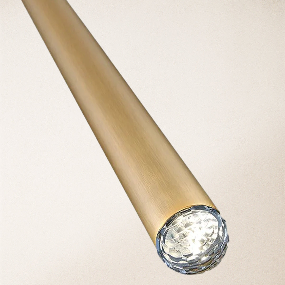 Anthropology Rectangle Crystal Pendant 102cm W