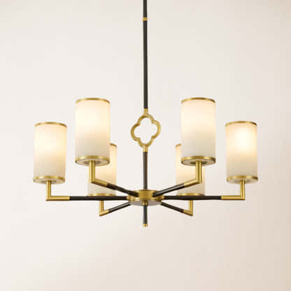 Moral Multi-layer Branda Alabaster Round chandelier 69cm D