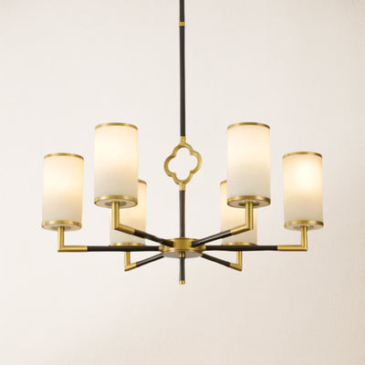 Moral Multi-layer Branda Alabaster Round chandelier 69cm D