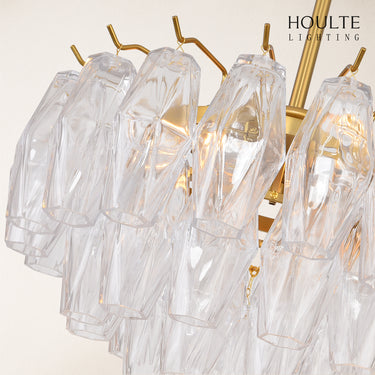 Celestial Drop Glass Crystal Glass Chandelier 43cm D