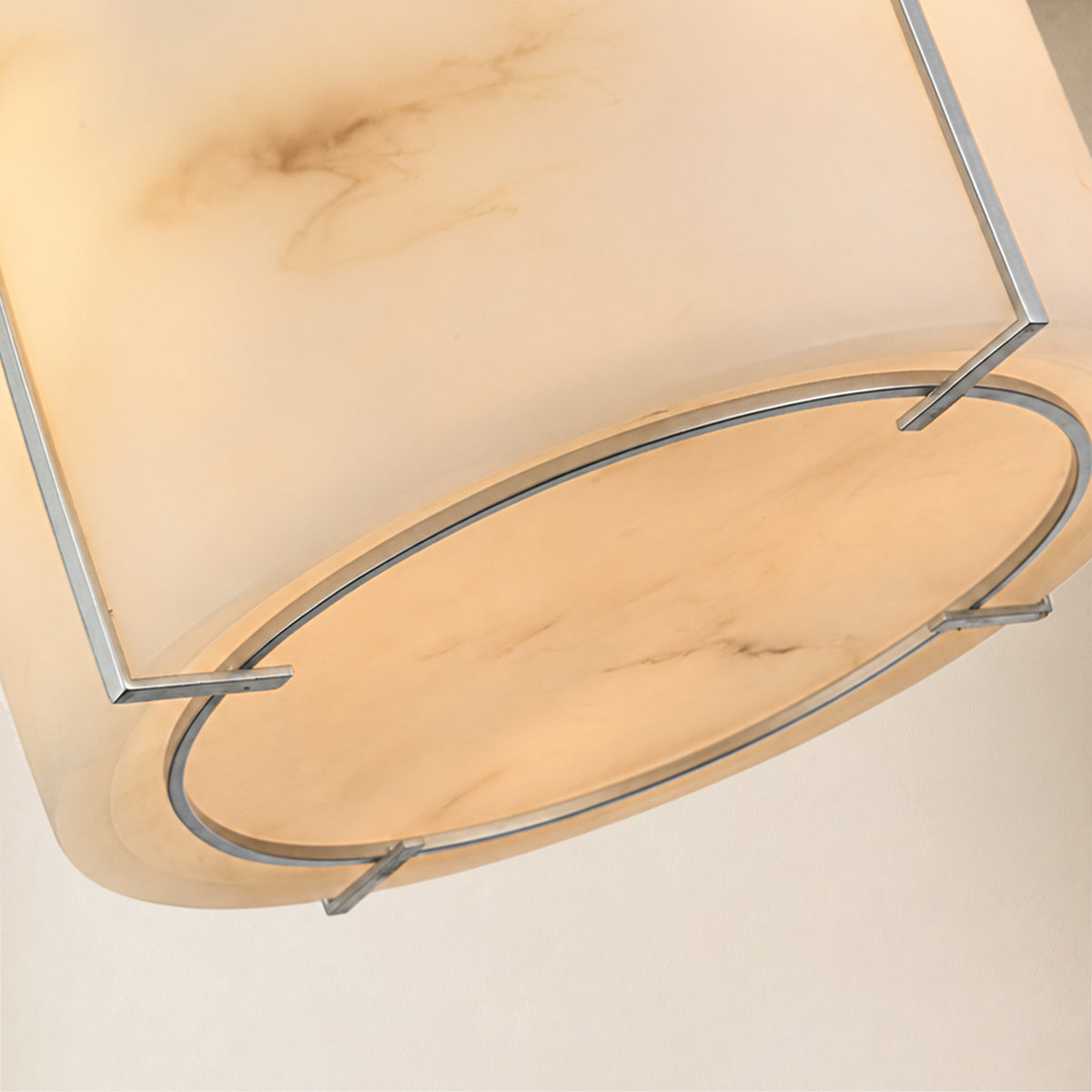 Alora Resin Round Flush Mount 