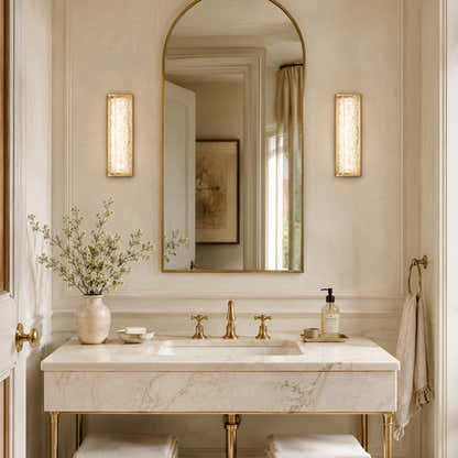 Astris Linear Resin Wall Sconce size-image 
