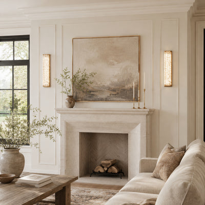 Astris Linear Resin Wall Sconce size-image 